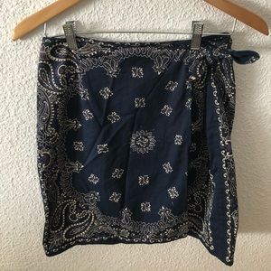 *sold* Unique bandana skirt